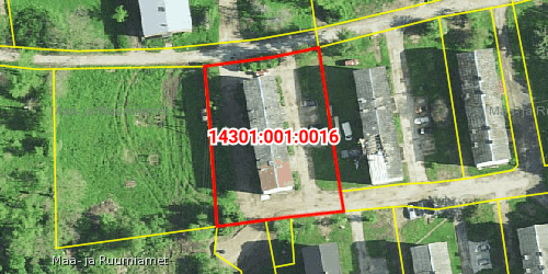 Cadastre map