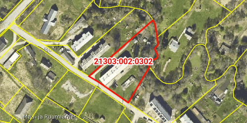 Cadastre map