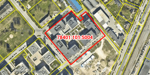 Cadastre map