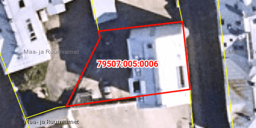 Cadastre map