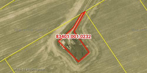 Cadastre map