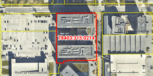 Cadastre map